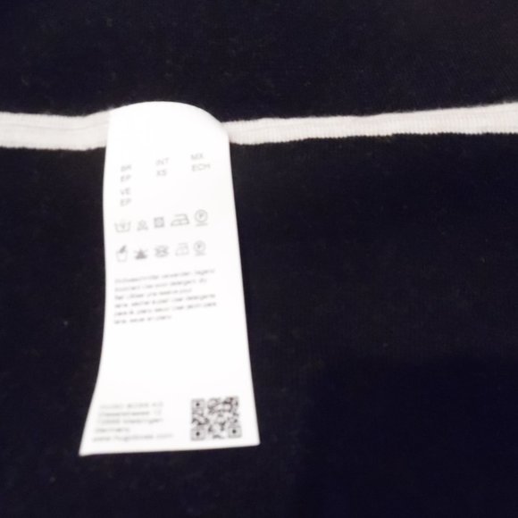 Hugo Boss Wool Knit Grey Flaiza Fit n Flare Dress - Picture 8 of 8